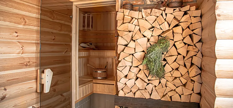 Broken Basswood Sauna Repair Services in St. Catharines, Ontario