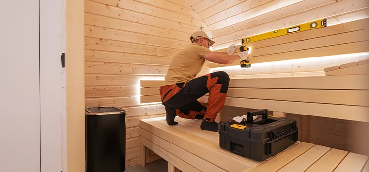 Commercial Sauna Installation in St. Catharines, ON