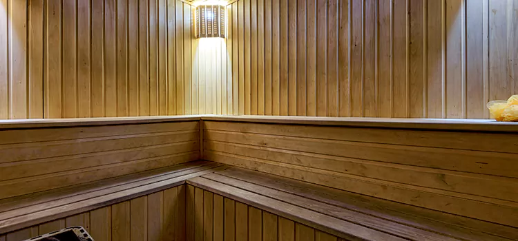 Modern Outdoor Sauna  Setup in St. Catharines, Ontario