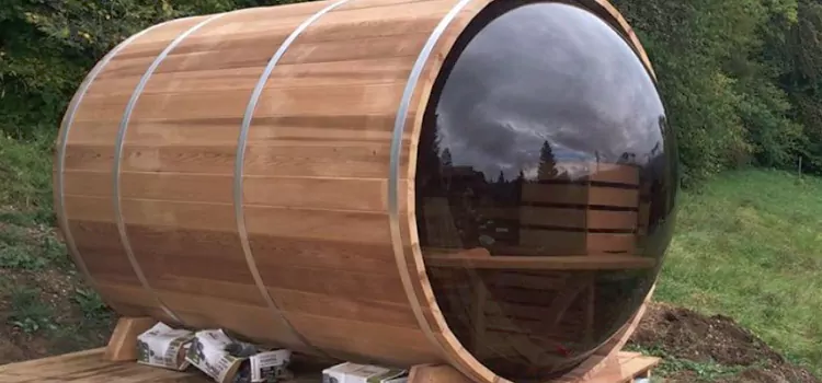 Panorama 4-Person Glass Cabin Sauna Maintenance in St. Catharines, Ontario
