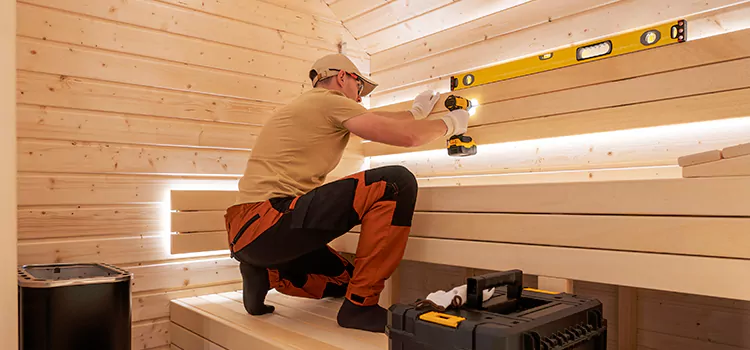 Residential Sauna Assembly And Installation in St. Catharines, Ontario