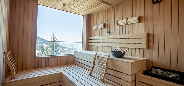 Infrared Sauna Glass Window Installation in St. Catharines, ON