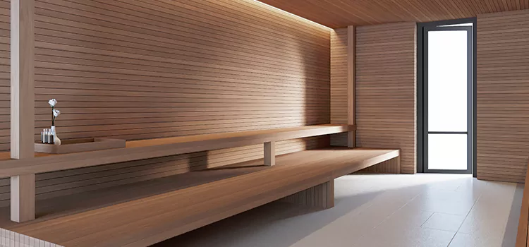 Spruce Wood Sauna Maintenance in St. Catharines, ON