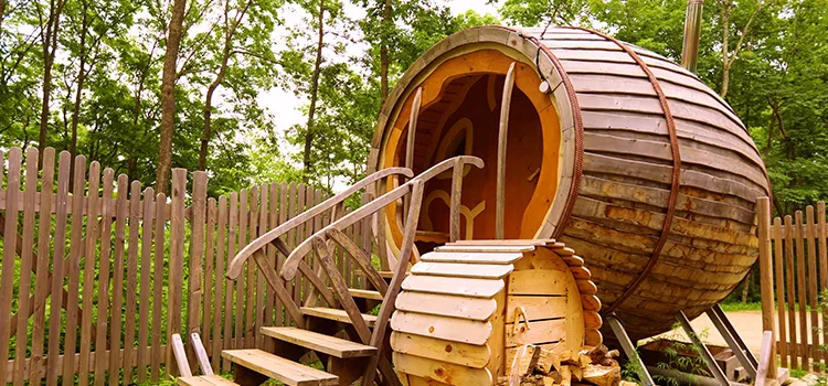 360° Panoramic Bubble Window Sauna Installation Services in St. Catharines, Ontario