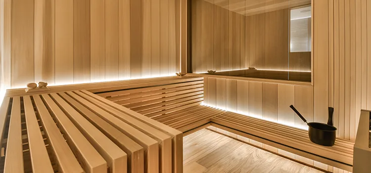Cedar Wood Sauna Customization in St. Catharines, ON