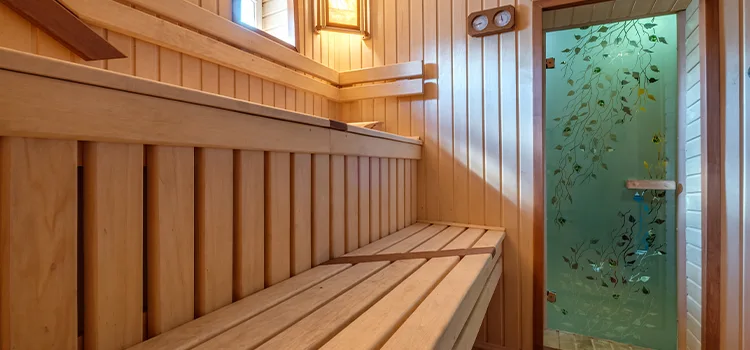 Sauna Door Handle Screw Replacement in St. Catharines, Ontario