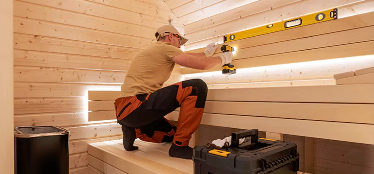 Outdoor Sauna Installation Service in St. Catharines, ON