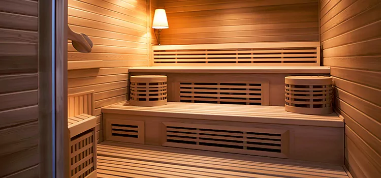Outdoor Sauna Setup in St. Catharines, ON