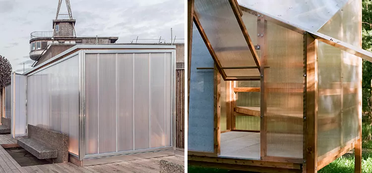 Transparent Wall Sauna in St. Catharines, ON