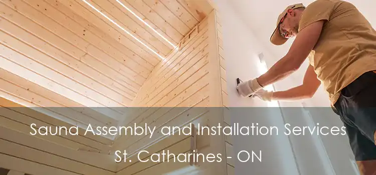  Sauna Assembly and Installation Services St. Catharines - ON