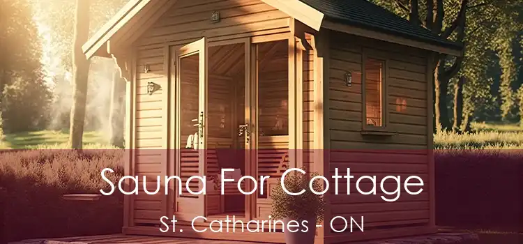  Sauna For Cottage St. Catharines - ON