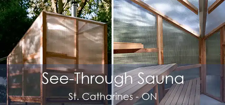  See-Through Sauna St. Catharines - ON